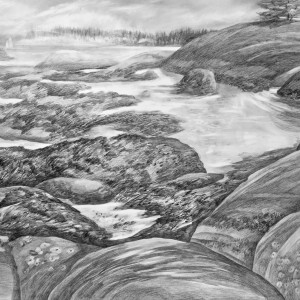 Tidal Basin - Judith Felch - Maine Coast Artist