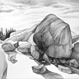 Precarious - Judith Felch - Maine Coast Artist